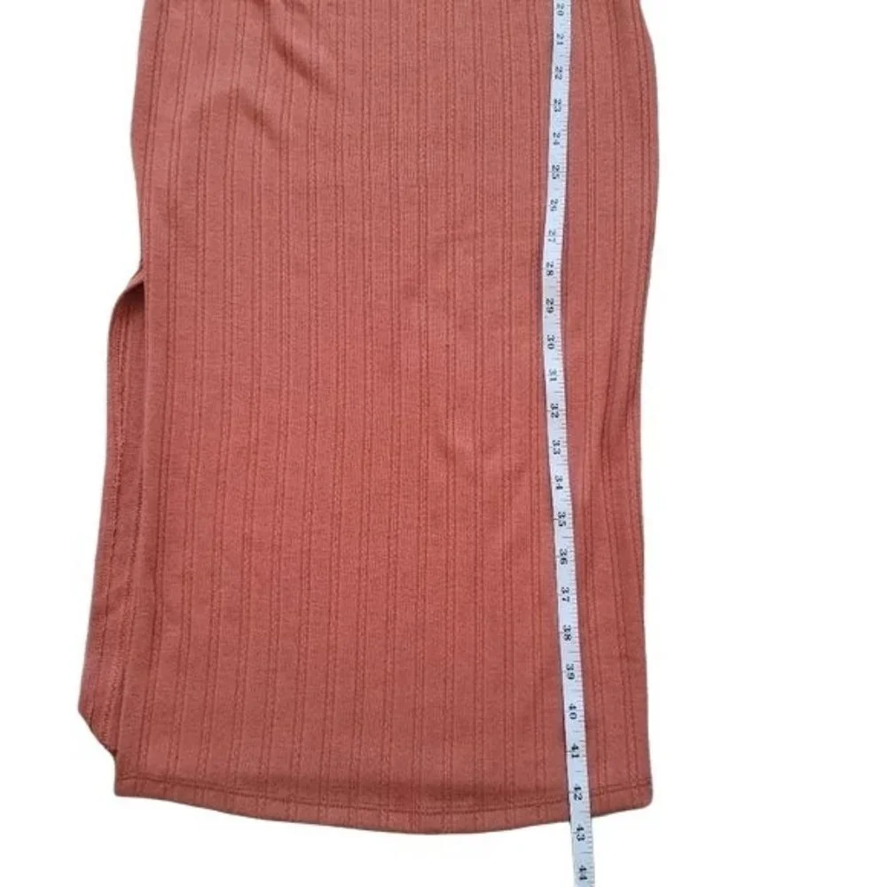 Endless Blue Orange Cut Out Midi Dress - Picture 6 of 8
